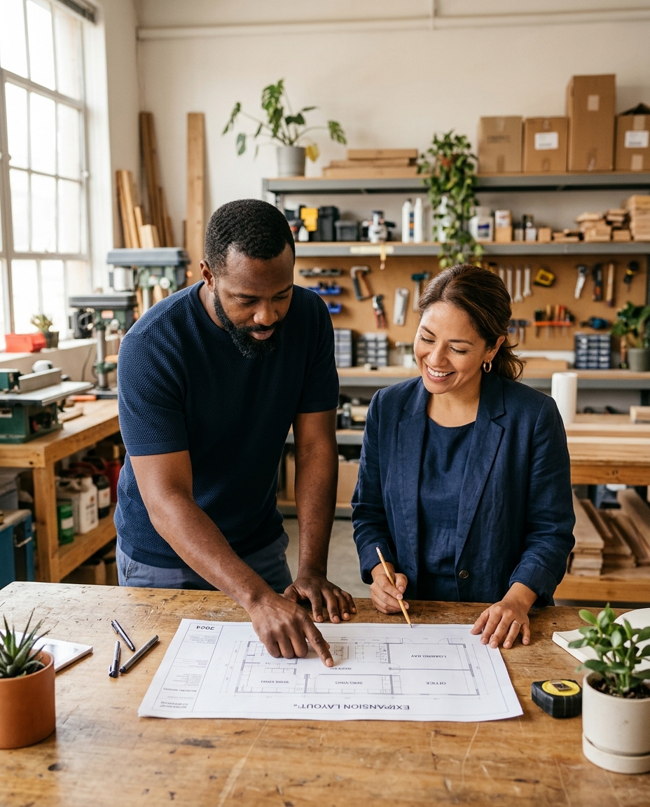 Business owners planning their next stage of growth